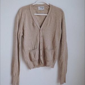 70s lord jeff wool cardigan